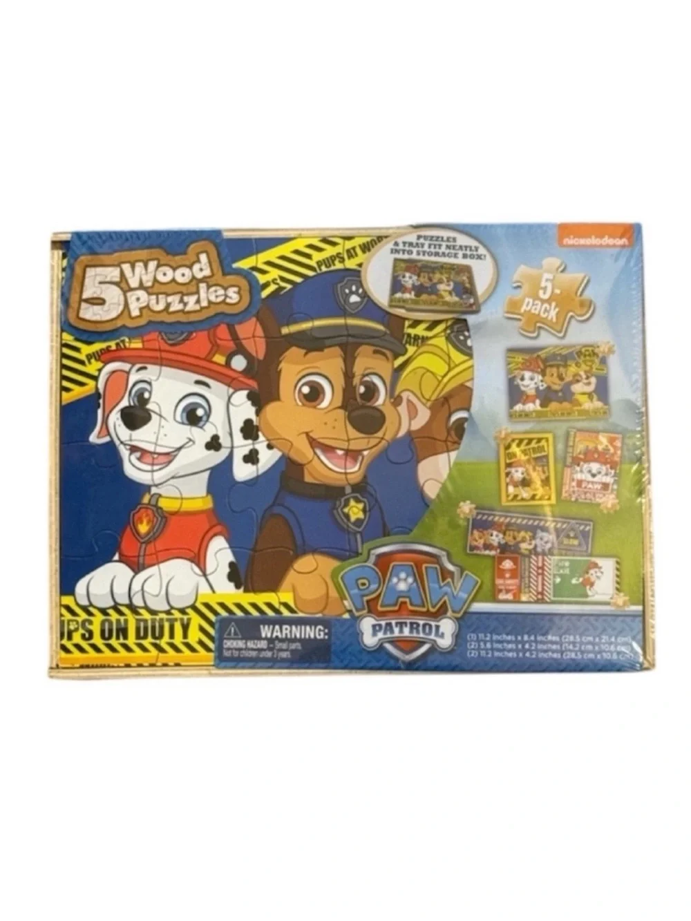 Paw Patrol Wooden Puzzles
